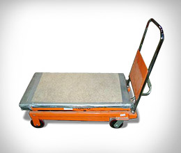 High Value Logistix hydraulic computer cart